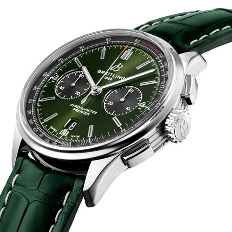 breitling chronograph premier green|brietling premier for sale.